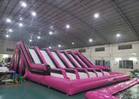 Huge Insane Inflatable Obstacle Challenges For Adult With Digital Printing Logo