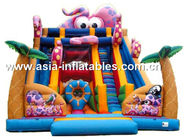 Outdoor Inflatable Slide In Octopus Style For Children Sports Games