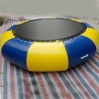 0.9mm PVC Tarpaulin Round Inflatable Water Sports / Inflatable Aqua Jump Eclipse Water Park