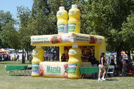 Colorful display advertising inflatables booth Kiosks for outside exhibition