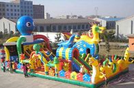 Inflatable Russian Dragon Palace For Toddler With EN71 ASTM Standard