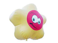 Sun flower with smiling face inflatable helium balloon