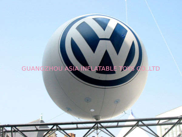 large advertising helium balloon
