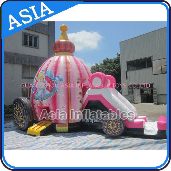 Inflatable Princess Bounce House for Girl Birthday Party