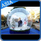 Durable Human Inflatable Snow Globe / Inflatable Tent For Chirstmas