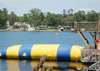 Floating Inflatable Water Trampolines , Lake Inflatable Water Blob