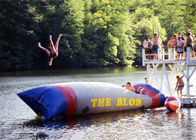 Crazy Inflatable Water Trampolines / Inflatable Water Pillow For Jumping
