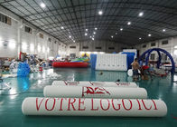 Inflatable Promoting Strip Buoy For Ocean Or Lake Advertising , Inflatable tube buoys
