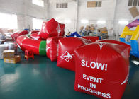 Water Triathlons Advertising Inflatable Promoting Buoy For Ocean Or Lake