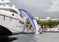 Commercial Grade Inflatable Water Slide ,  Inflatable Yacht Ship Slide For Water Sport