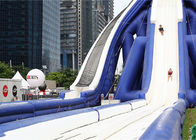 0.55mm PVC Tarpaulin Giant Inflatable Slide For Beach Sports Exciting