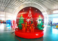 Holiday Decoration Large Christmas Inflatable Snow Globe 3m To 8m Diameter