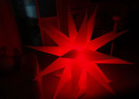 Bright Inflatable LED Lighting Hanging Christmas Star for sale