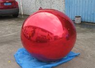 Branding Decoration Inflatable Red Mirror Balloon For Indoor And Outdoor Event