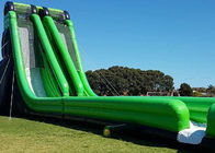 0.55mm PVC Tarpaulin Giant Inflatable Slide With Double Stitching