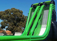 Funny And Exciting Jungle Inflatable Rampage Water Slide For Amusement Games
