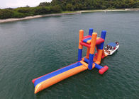 Giant Lake Inflatable Water Sports With 0.9mm PVC Funny Jumping Pillow Tower