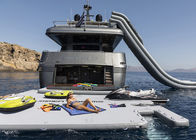 Floating Jet Ski Platform Inflatable Yacht Slides Seabob Dock With CE / SGS / EN7