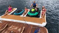 adults Custom Inflatable Floating Seabob Dock 3 Years Warranty