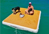 Customized Fireproof 28oz Yacht Dock Inflatable Water Platform