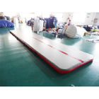Rectangle Shape Gym Sport  Inflatable Tumble Track In 20cm For Cheerleading