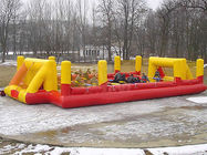 Ce Inflatable Soccer Arena Court For Outside Use , Inflatable Soccer Field For Outside