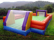 Ce Inflatable Soccer Arena Court For Outside Use , Inflatable Soccer Field For Outside