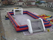 China Supplier Inflatable Sports Football Pitch Without Floor Sheet , Inflatable Soccer Field