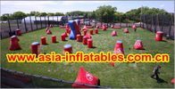 0.6mm PVC Inflatable Paintball bunker for paintball Sports