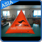 Inflatable Promoting Buoy In Pyramid Shape For Ocean Or Lake Advertising
