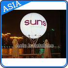 LED Light  Helium Balloon And Blimps , Flying Advertising Colorful Inflatables