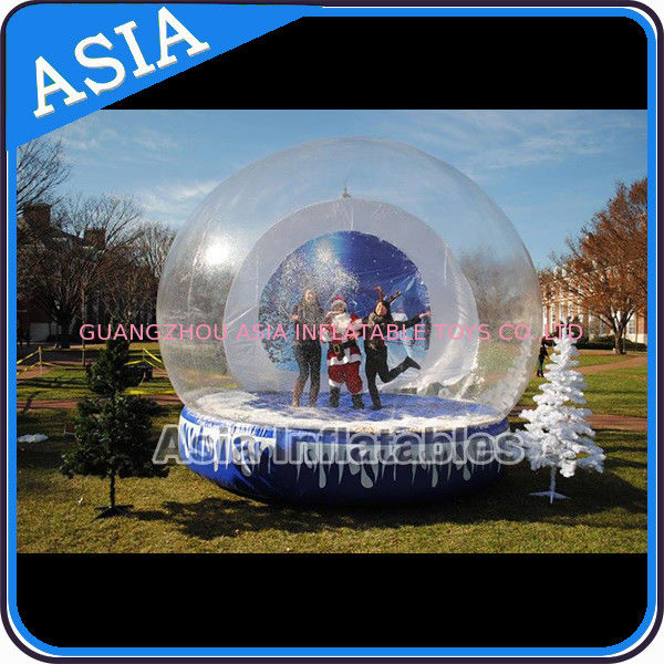 Christmas Inflatable Snow Globe Inflatable Bubble Tent Water And Fire Proof