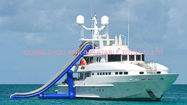 Ocean Floating Spots Games, Inflatable Water Slides For Yacht