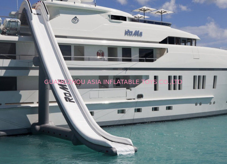 Customized Inflatable Water Sports, Inflatable Water Slide For Yacht Ship