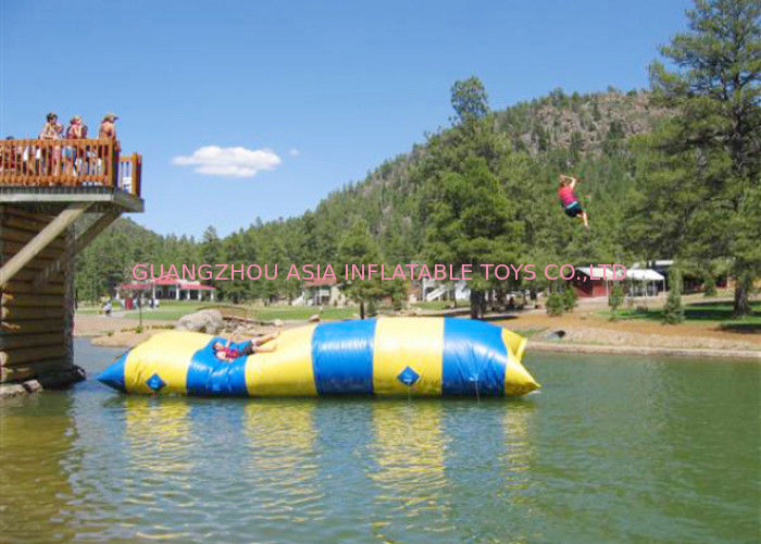 Colorful Inflatable Water Pillow For Water Sports In Aquatic Parks