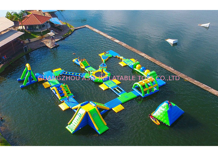 Huge Outdoor Inflatable Water Park For Adult / Inflatable Water Games