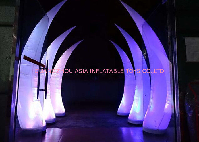 Party Stage Decoration Inflatable Cone with LED Lighting