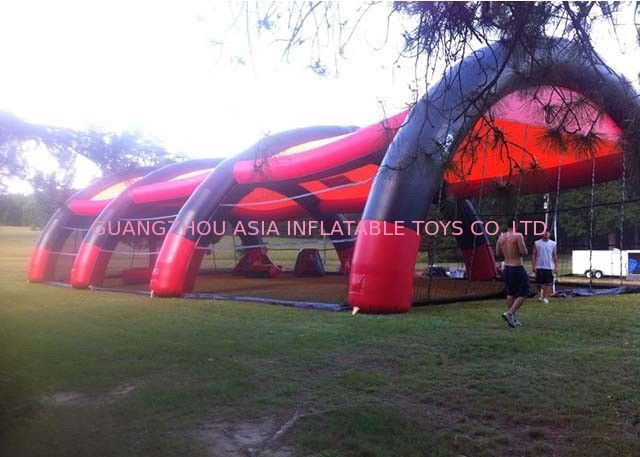 Light Paintball Air Inflatable Event Tent With PVC Tarpualin Material