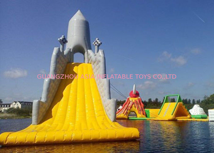 Customized Color Great Commercial Inflatable Water Slides For Water Equipment