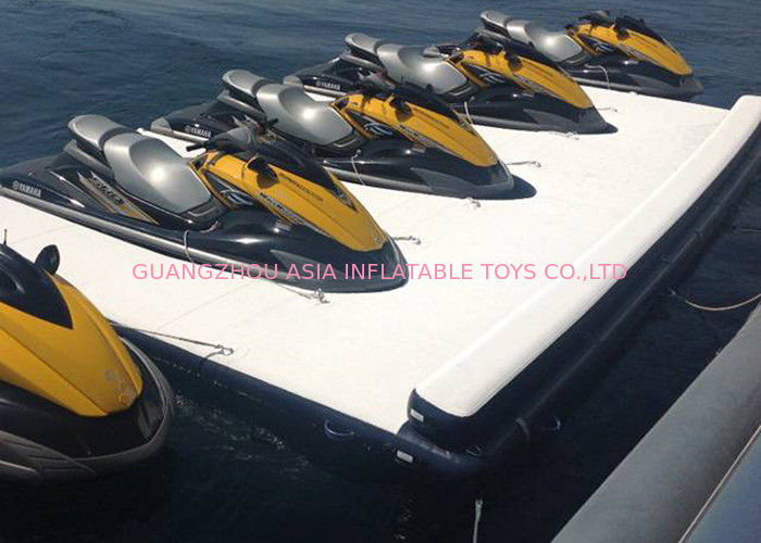 Floating Inflatable Yacht Slides Boat Extension Dock With 3 Years Warranty