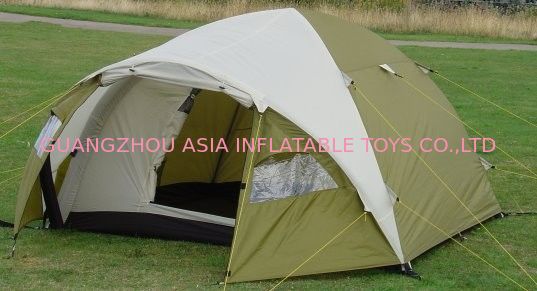Easy Folding Inflatable Camping Tent with Metal Structure