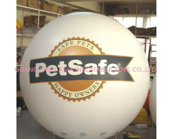 Printed Advertising round helium inflatable balloon for promotion