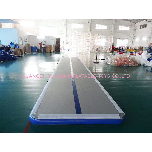 Cheerleading Club And Gymnasium Inflatable Air Tumbling Track Used For Training