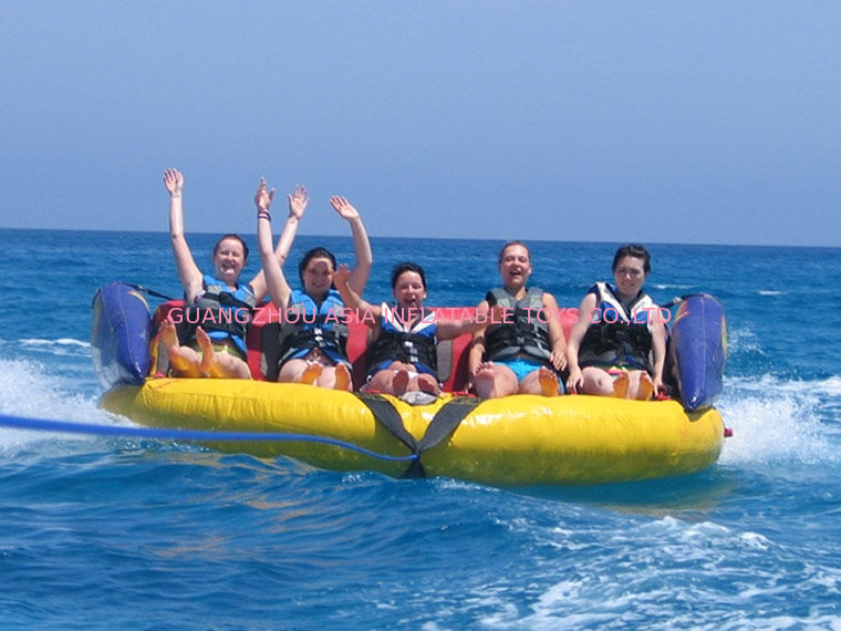 Commercial Grade Inflatable Crazy UFO , Towable Inflatables Water Ski Tubes