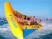 Exciting Inflatable Flying Fish Boat for Entertainment , Easy To Set Up