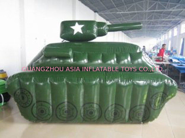 0.6mm / 0.9mm PVC Tarpaulin Fabric Inflatable Paintball Bunker